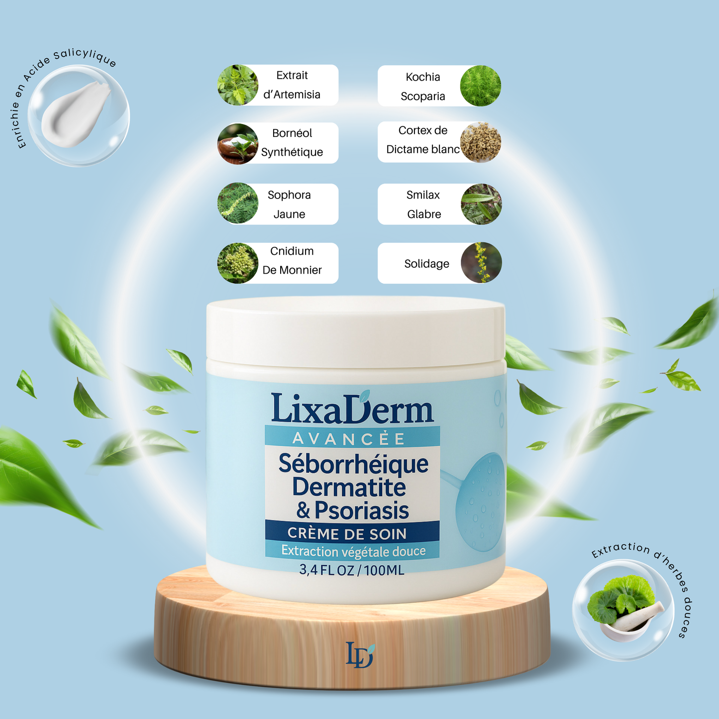 Crème Apaisante Dermatite Séborrhéique & Psoriasis