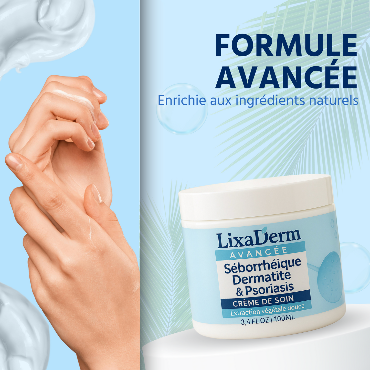 Crème Apaisante Dermatite Séborrhéique & Psoriasis